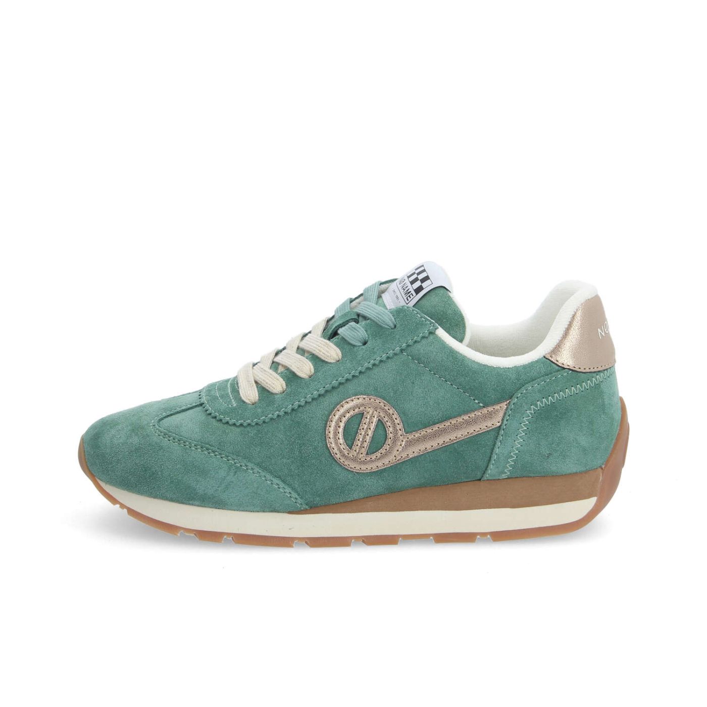CITY RUN JOGGER W - SUEDE - GREEN